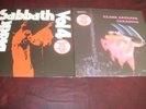 BLACK SABBATH VOLUME 4 & PARANOID LIMITED EDITION COLORED VINYL NEMS PRESSINGS