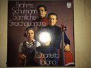 Quartetto Italiano Brahms Schumann String Quartets Philips st 3LP NM-