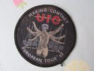 Original UFO Making Contact 1983 EUROPEAN Tour Sew on Badge / Patch