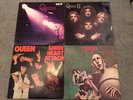 Queen LPs x4 inc News of the World, Queen, Queen 2, Sheer Heart Attack