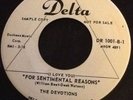 The Devotions Rip Van Winkle 1964 Rare White Label Promo 45 Collectible Delta