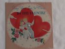 VOCO cards ... the record greeting 78rpm cardboard record -Valentine's Day Card.