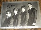 LIKE DREAMERS DO ORIG. SIGNED PETE BEST SILVER BEATLES 18X24 1982 PROMO POSTER