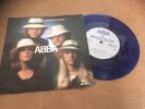 Abba Dancing Queen 7” Blue Vinyl Single Agnetha Frida Bjorn Benny Eplc