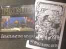 Primus Desaturating Seven - Rainbow Splattered Vinyl LP + Promo Poster FREE SHIP