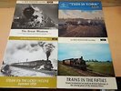 4 X VINTAGE ARGO TRANSACORD TRAIN LPS GROUP #13 TRAINS RAILWAYS SOUND