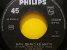 CLAUDE FRANCOIS Mais Quand Le Matin RARE 1967 GREEK ORIGINAL 7