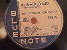 The Thelonious Monk Quintet-78 Rpm-Blue Note Record-548