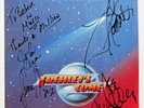 ACE FREHLEY FREHLEY'S COMET MINT 1987 MEGAFORCE LP 81749 FULL BAND AUTOGRAPHED
