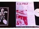 Felt The Splendour of Fear SEALED Japan Vinyl LP + Insert Andy Warhol Reissue
