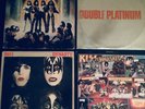 4 VINTAGE KISS ALBUMS Love Gun,Double Platinum,Dynasty & Unmasked 1977-1980