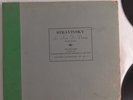 Stravinsky - Le Sacre Du Printemps Columbia Masterworks  Set #M-417  No Artwork