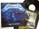 METALLICA - Ride the Lightning LP - Roadrunner 1984