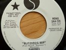 RAMONES first 7“ promo 'Blitzkrieg Bop' 1976 US pressing SAA-725 punk BLACK FLAG