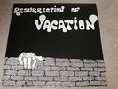 VACATION - RESURRECTION OF VACATION - BLUES / HARD ROCK - NEW - LP RECORD