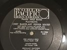 CHET BAKER/ART PEPPER PLAYBOYS WORLD PACIFIC JAZZ 1234 MONO OG
