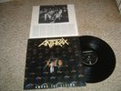ANTHRAX AMONG THE LIVING ORG METAL ROCK LP ON MEGAFORCE WORLDWIDE NM