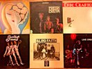 CREAM, CLAPTON and DEREK & THE DOMINOS 13 VINTAGE VINYL RECORDS