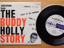 BUDDY HOLLY Selections From The BH Story EP RARE 1961 OZ ONLY CORAL CX-10057 VG+