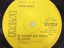 DAVID BOWIE CHILE RARE SINGLE ODISEA ESPACIAL MINT GEM