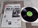 JETHRO TULL- THICK AS A BRICK. FOLD OUT NEWSPAPER COVER IS EX. 1972.