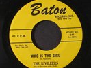 RIVILEERS: Who Is The Girl / A Thousand Stars 45 (large print) Vocal Groups