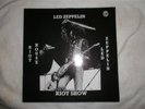 LED ZEPPELIN RIOT HOUSE LP RECORD GREEN VINYL LIVE LONDON 12/22/1972 EXCELLENT