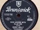 BUDDY HOLLY 78 ROCK AROUND WITH OLLIE VEE / MIDNIGHT SHIFT 1958 05800 V+