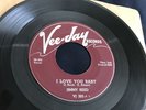 JIMMY REED I Love You Baby / My First Plea   RARE Blues R&B 45 VEE-JAY VJ 203