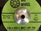 Northern Soul 45 THE FALCONS - I’m a fool I must love you (Big Wheel) NM HEAR
