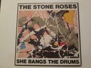 THE STONE ROSES.  SHE BANGS THE DRUMS 12 INCH VINYL SINGLE.