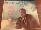 CLYDE McPHATTER   LET'S START OVER AGAIN    1959   331/3 RPM LP RECORD NM