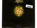 Anthrax For All Kings 2016 Yellow Splatter 2-LP Sealed w/ Slip Mat U.S. Edition