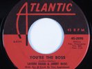 R&B Popcorn Soul 45 LaVERN BAKER & JIMMY RICKS You're The Boss ATLANTIC HEAR