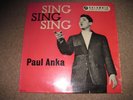PAUL ANKA Sing Sing Sing  EP  1958  COLUMBIA  superb EX