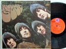 THE BEATLES Rubber Soul LP Canada Red Purple Bullseye Target Label rare