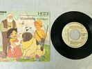 HEIDI-PROMO-7-SIGLA-TV-BAMBINI ELISABETTA VIVIANI WHITE LABEL RARO CARTONI 45