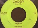 The Dots - Johnny/I Lost You Caddy Record Co VG+ Doo Wop Soul