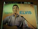 Elvis, Strictly Elvis, RCA EPA # 994, Cov, vg++, Rec, vg++