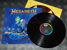 Megadeth 'Rust In Peace' 1st Press Greek 1990 ORG LP +Inner Rare EX Mustaine