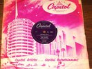 GENE VINCENT JUMPS GIGGLES b/w WEDDING BELLS UK 78 RPM E+ EXCELLENT PLUS GRADE