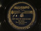 78 RPM -- Bo Carter, Bluebird 7213, EE-  Blues