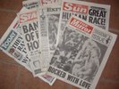SEVEN NEWSPAPERS (BAND AID)(LIVE AID)(SPORT AID) 1980s