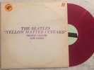 THE BEATLES YELLOW MATTER CUSTARD PREVIOUSLY UNRELEASED STUDIO MATERIAL RED LP
