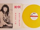 ACDC LP/Vinyl gelb Back In Business live Norway Drammen/Sweden Götheburg 1986