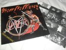 SLAYER -SHOW NO MERCY- AWESOME RARE PRESS LP ROADRUNNER NETHERLANDS EX/EX EXODUS