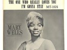 Mary Wells 1962 Motown 45rpm Picture Sleeve (only) The One Who Really Loves You