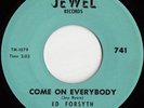 ED FORSYTH Come On Everybody MOD R&B SOUL ROCKER 45 2-sider *hear*