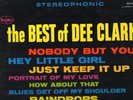 LP Dee Clark BEST OF US Vee Jay STEREO/Raindrops Hey Little Girl Just Keep it Up