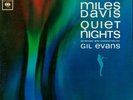 MILES DAVIS QUIET NIGHTS LP ORIGINAL '63 COLUMBIA 2-EYE BLACK PRINT GIL EVANS